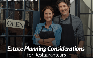 Estate Planning Considerations for Restauranteurs
