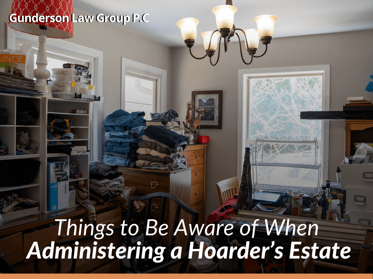 Things to Be Aware of When Administering a Hoarder's Estate