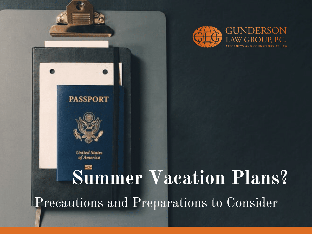 Summer Vacation Plans Precautions and Preparations to Consider