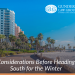 Considerations Before Heading South for the Winter