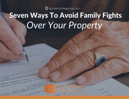 Seven Ways to Avoid Family Fights over Your Property