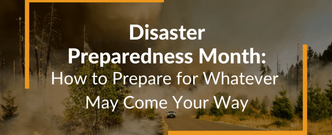 Disaster Preparedness Month