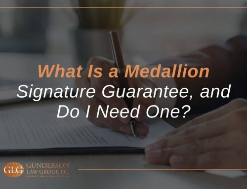 What Is a Medallion Signature Guarantee, and Do I Need One?