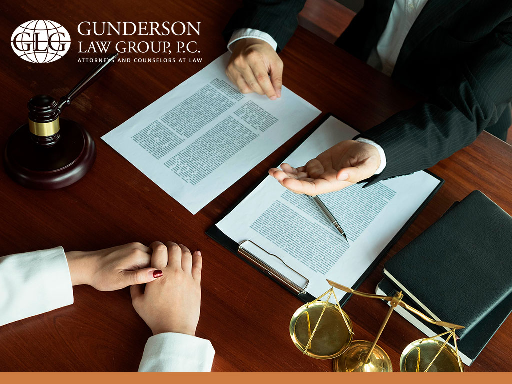 Gunderson Law Group, P.C. Attorney Discussing Third-Party Supplemental Needs Trusts With A Client