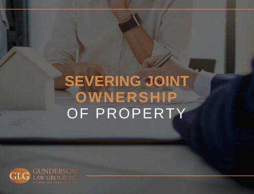 Severing Joint Ownership of Property