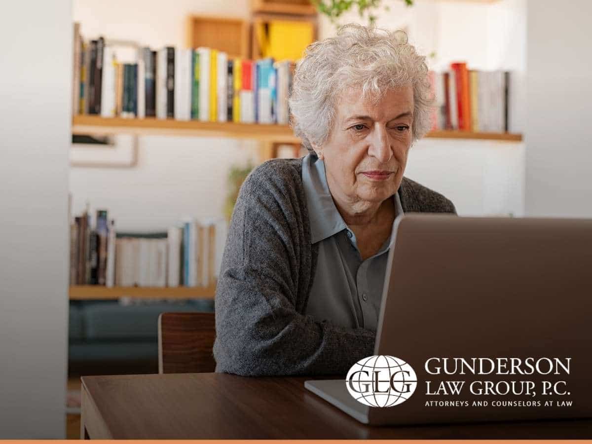 Elderly Woman Getting Information About Life Insurance In estate plan In AZ 