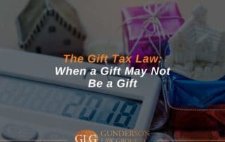 The Gift Tax Law When a Gift May Not Be a Gift