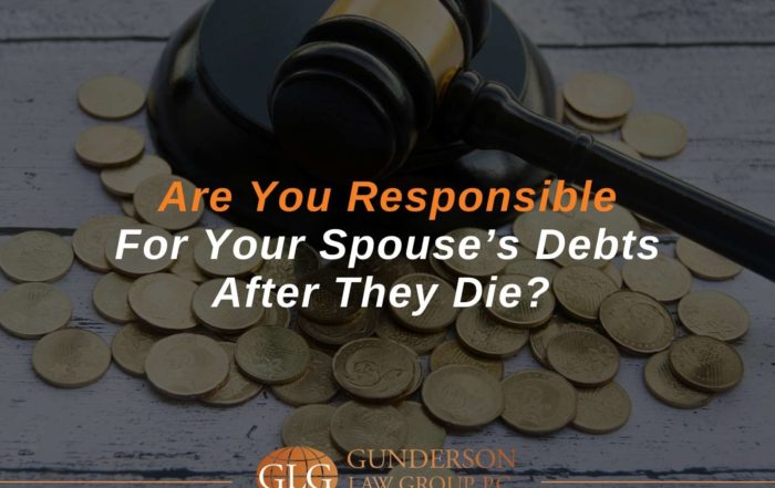 Dealing with spouse’s debts with an estate administration attorney