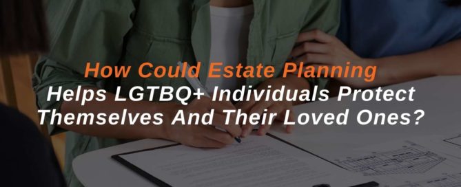 LGBTQ+ couple getting an estate plan