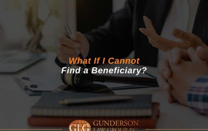 What If I Cannot Find a Beneficiary?