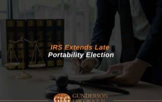 IRS Extends Late Portability Election