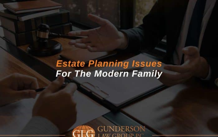 Estate Planning Issues For The Modern Family