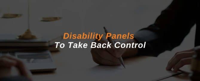 Disability Panels To Take Back Control