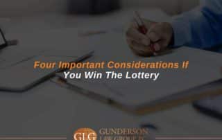 Four Important Considerations If You Win The Lottery