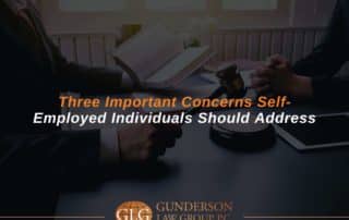 Three Important Concerns Self-Employed Individuals Should Address
