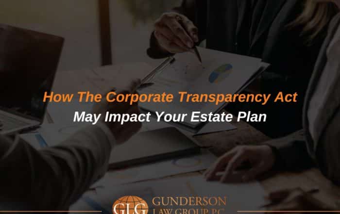 How The Corporate Transparency Act May Impact Your Estate Plan