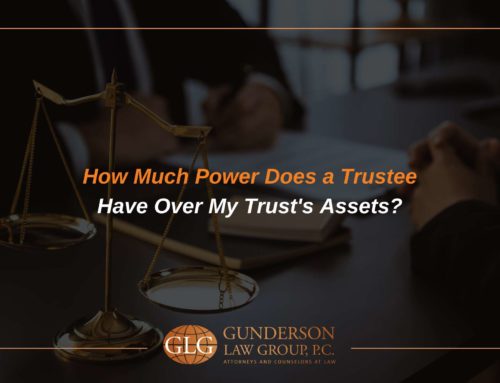 How Much Authority Does a Trustee Have Over the Stuff in My Trust?