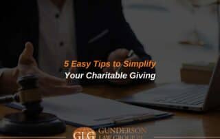 5 Easy Tips to Simplify Your Charitable Giving