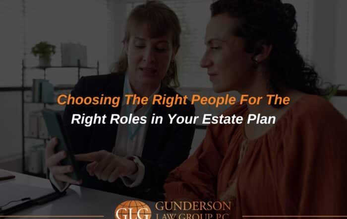 Arizona estate planning attorney reviewing decision-maker appointments with a client